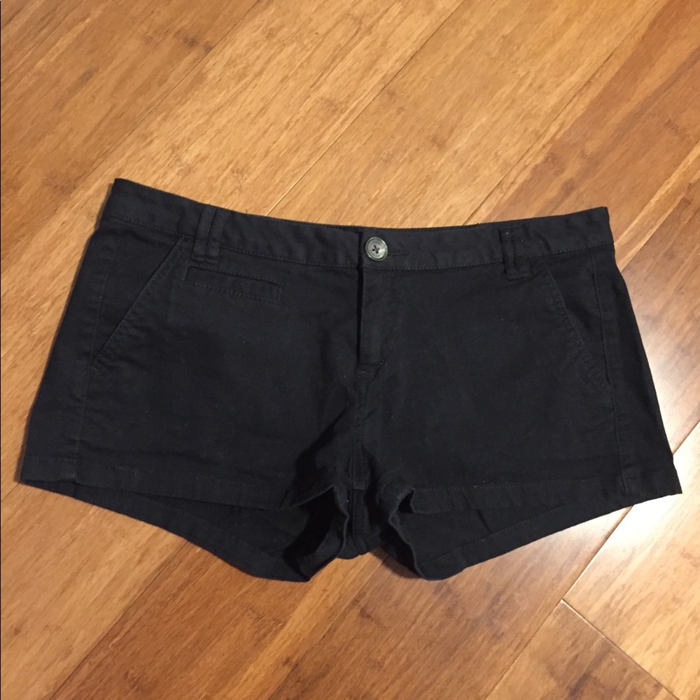 Express Black Shorts